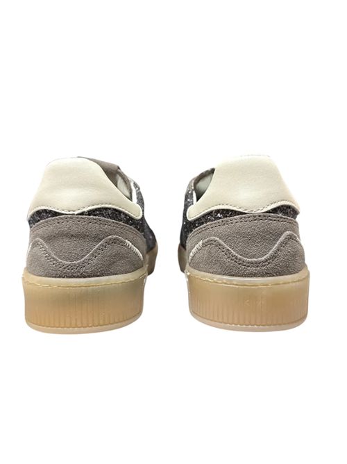 Sneakers Blue44A combi glitter Gio+ GIO + | BLUE44A-GREY